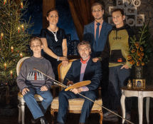 Владимир Чёрный художник. <br/>«Рождество»<br/> Семейный портрет.