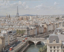 Владимир Чёрный художник. <br/>«Париж. Река Сена»<br/>