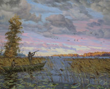 Vladimir Cherniy. Waterfowl Hunting
