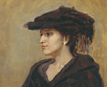 Vladimir Cherniy. Lady with a Hat