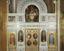 Vladimir Cherniy. The Side Altar of St Alexander Nevsky now.