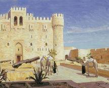 Vladimir Cherniy. The Citadel of Qaitbay. Alexandria.