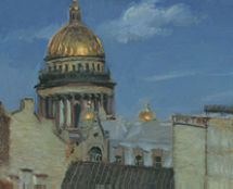 Vladimir Cherniy. The Roofs of Saint Petersburg
