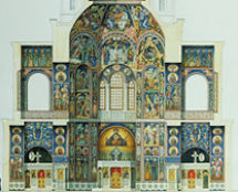 Vladimir Cherniy. Decoration of Cathedral of the Nativity of Christ.